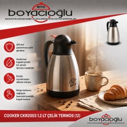 COOKER CKR2003 1.2 LT ÇELİK TERMOS (12)