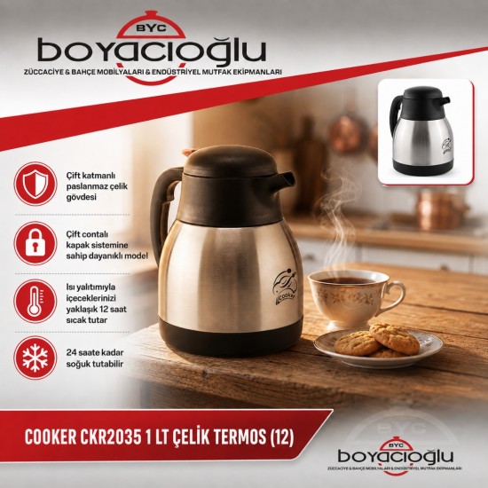 COOKER CKR2035 1 LT ÇELİK TERMOS (12)