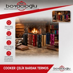 COOKER CKR2050 ÇELİK BARDAK TERMOS 400ML