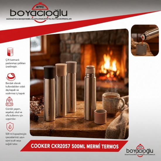 COOKER CKR2057 500ML MERMİ TERMOS