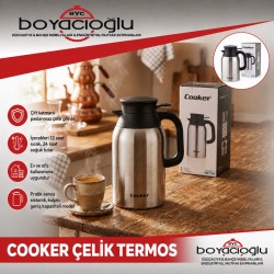 COOKER CKR2123 ÇELİK TERMOS 2.5LT