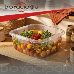 ERKOÇ E-166 3NO BELLA KARE BADYA  (ŞEFFAF ) 9,6LT