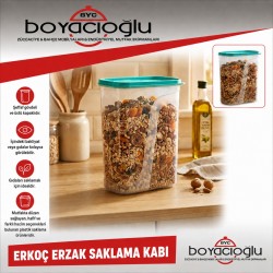 ERKOÇ E-394 5NO ERZAK SAKLAMA KABI 4 LT
