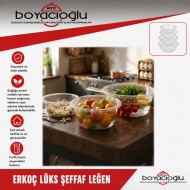 ERKOÇ E-424 5NO LÜKS ŞEFFAF LEĞEN 35LT