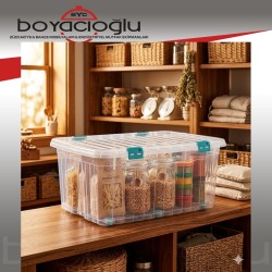 ERKOÇ E-522 MEGA MULTİ KİLER BOX 120LT (ŞEFFAF)