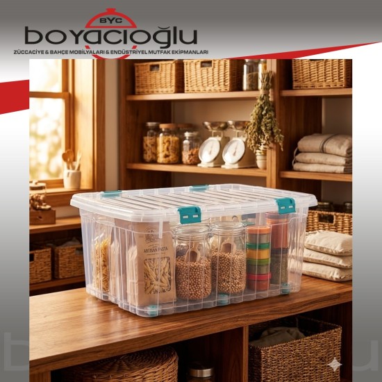 ERKOÇ E-522 MEGA MULTİ KİLER BOX 120LT (ŞEFFAF)