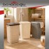 ERKOÇ E-571 RATTAN YILDIZ KİRLİ ÇAMAŞIRLIK 60LT