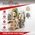 ERKOÇ E-600 RATTAN YILDIZ TABURE BÜYÜK