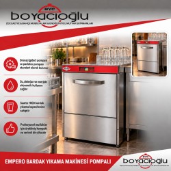 EMPERO BARDAK YIKAMA MAKİNESİ POMPALI