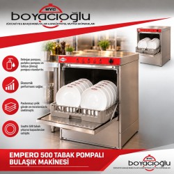 EMPERO 500 TABAK POMPALI BULAŞIK MAKİNESİ