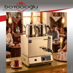 REMTA 30MODEL 2 DEMLİKLİ ÇAY KAZANI -ELEK PLEYTSİZ 23LT.