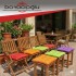 SANDALYE MİNDERİ 35X35 TABURE MİNDERİ