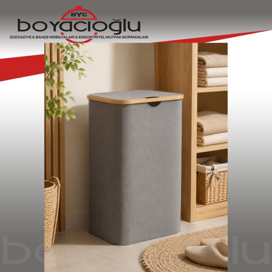 SERMAT EV488 KİRLİ SEPETİ 40X30X60