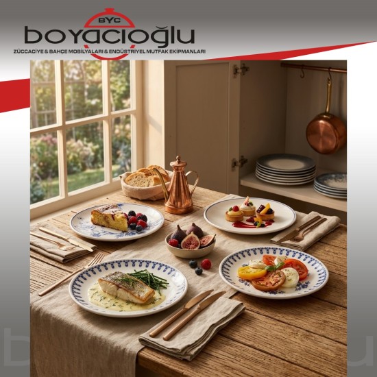 GÜRAL GBSEO25DUR SUJE PORS SERVİS TABAK 25CM