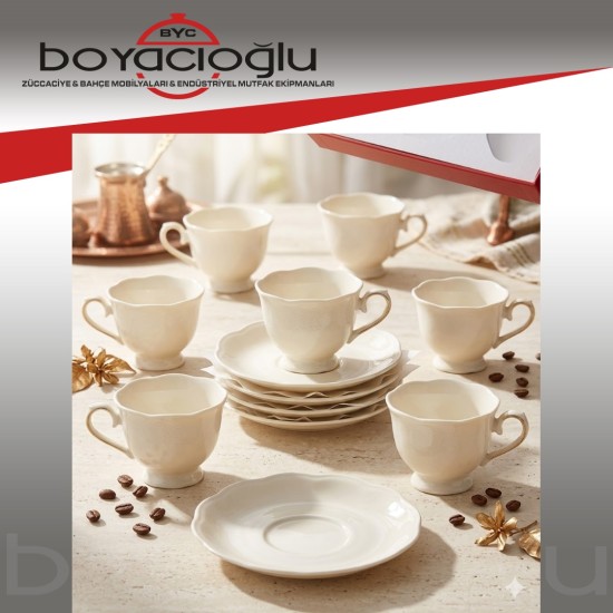 GURAL BONE AYMIRA HK 6LI KAHVE FİNCAN TK.