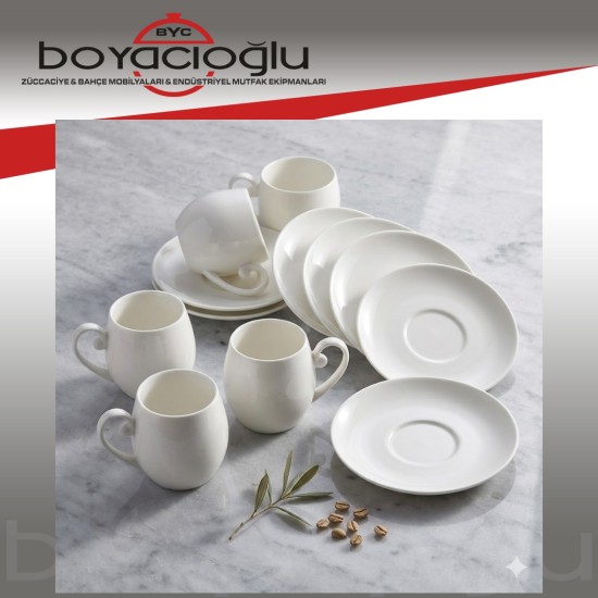 GURAL BONE AYMIRA SHYD 6LI KAHVE FİNCAN TK.