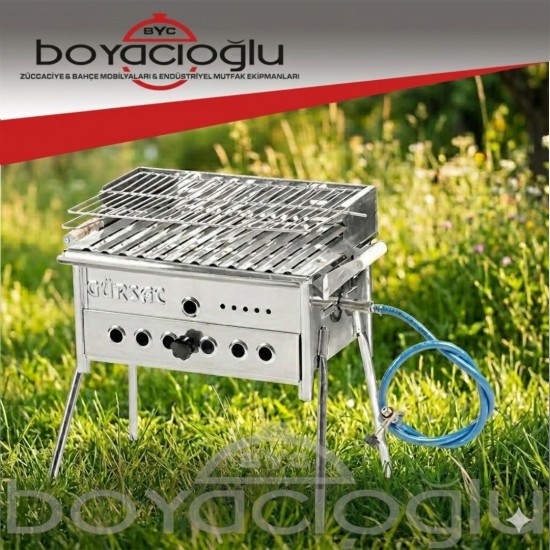 PERVAZLI TÜPLÜ MANGAL KROM 35X50 STD