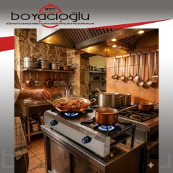 İKİLİ KISA LOKANTA OCAĞI(LPG)