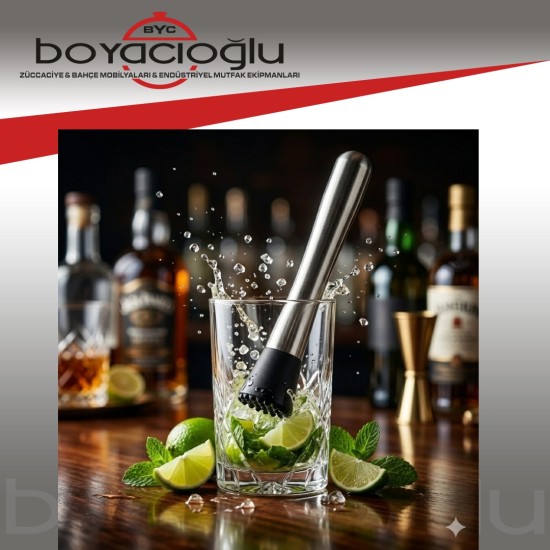 IVORY IVO-3899 ÇELİK KOKTEYL TOKMAĞI EZİCİ