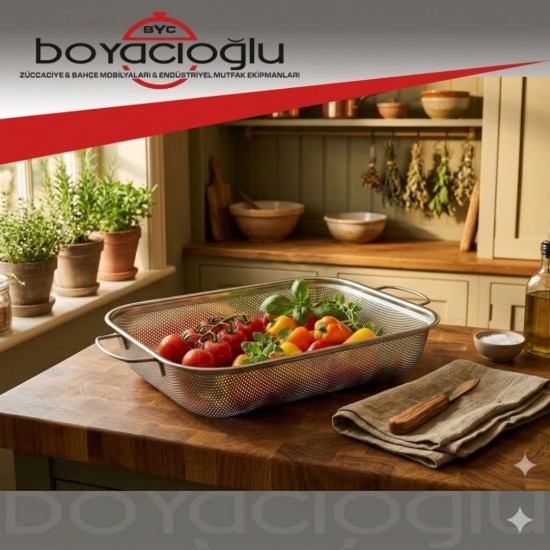 IVORY IVO-SZG377 KARE PETEK SÜZGEÇ 25CM