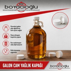 GALON CAM YAĞLIK KAPAĞI