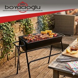 KUMTEL KB-337D KAPAKSIZ KÖMÜRLÜ BARBEKÜ MANGAL