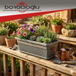 SERİNOVA KEMER BAHÇE SAKSI TK. 3NO 42LT.