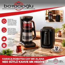 KARACA ROBOTEA ÇAY MK ALANA NEO SÜTLÜ KAHVE MK HEDİYE