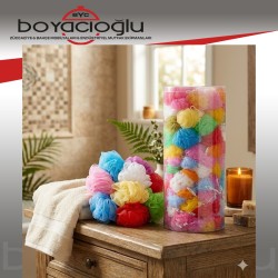 İNCİ PLASTİK KOD:122  BANYO LİFİ 150Lİ