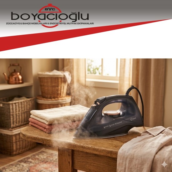 KİWİ KSI-6344 SERAMİK TABAN ÜTÜ BUHARLI 2200W