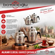 ALKAR ELOKSAL KAHVECİ ÇAYDANLIK 14NO