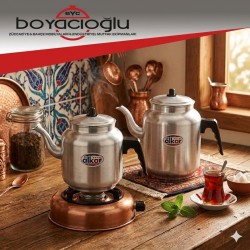 ALKAR ELOKSAL KAHVECİ ÇAYDANLIK 14NO