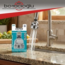 KNİTEX KTX-2521 KÜBAR BAŞLIK MUSLUK UCU