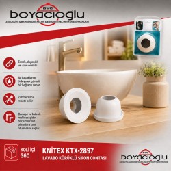 KNİTEX KTX-2897 LAVABO KÖRÜKLÜ SİFON CONTASI