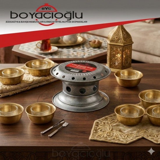 LÜKS OSMANLI OCAĞI  AYAKLI JELLI