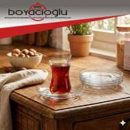 LAV-20020F KLASİK SADE ÇAY TABAK