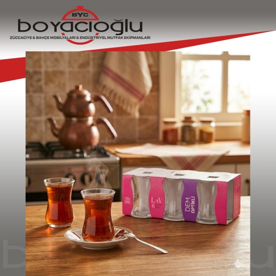 LAV-30011 OPTE DEM ÇAY BARDAK