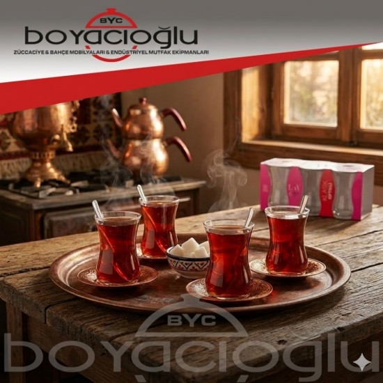 LAV-30020E 6LI ÇAY BARDAK