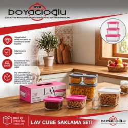LAV-CUB235 PK0001 CUBE CAM SAKLAMA KABI 405CC