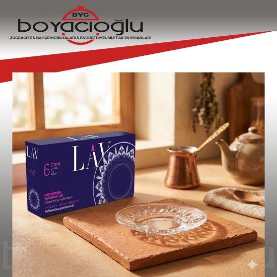 LAV-ODN267F ODİN ÇAY TABAK