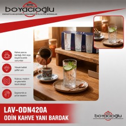 LAV-ODN420A ODİN KAHVE YANI BARDAK