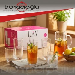 LAV TOKYO S6 BARDAK SETİ 12PRÇ