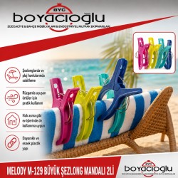 MELODY M-129 BÜYÜK ŞEZLONG MANDALI 2Lİ