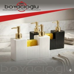 ÖZKALE MD-310 LUKA 2Lİ SIVI SABUNLUK