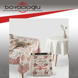 MASA ÖRTÜSÜ DİLİMLİ 140 CM YUVARLAK