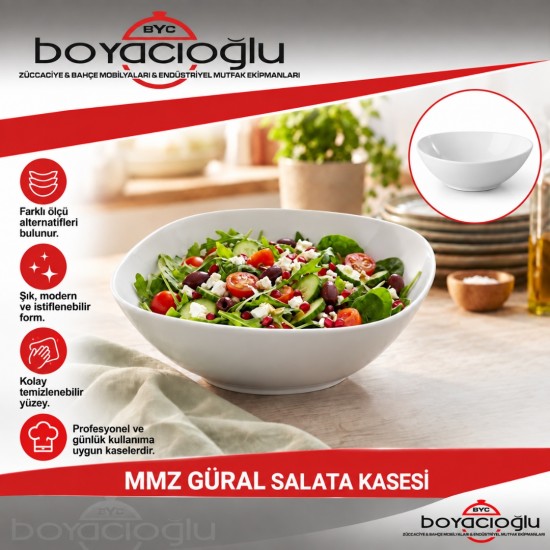 MMZ19KK00 GÜRAL 19 CM SALATA KASESİ (KL6)
