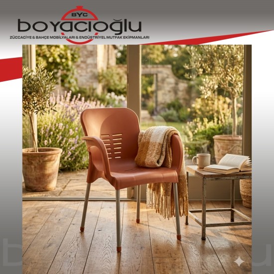 MEVSİM PARİS KOLTUK ECO METAL AYAK -TEAK