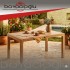 MEVSİM 90X150 RATTAN MASA CAMSIZ -KAPİÇİNO
