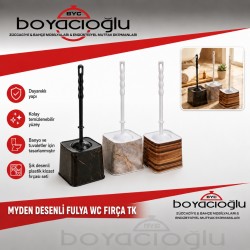 MYDEN DESENLİ FULYA WC FIRÇA TK