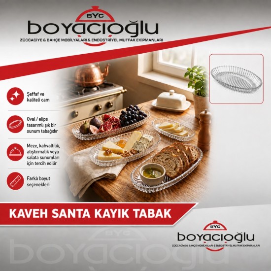 KAVEH PL1110GCL SANTA KAYIK TABAK 33CM